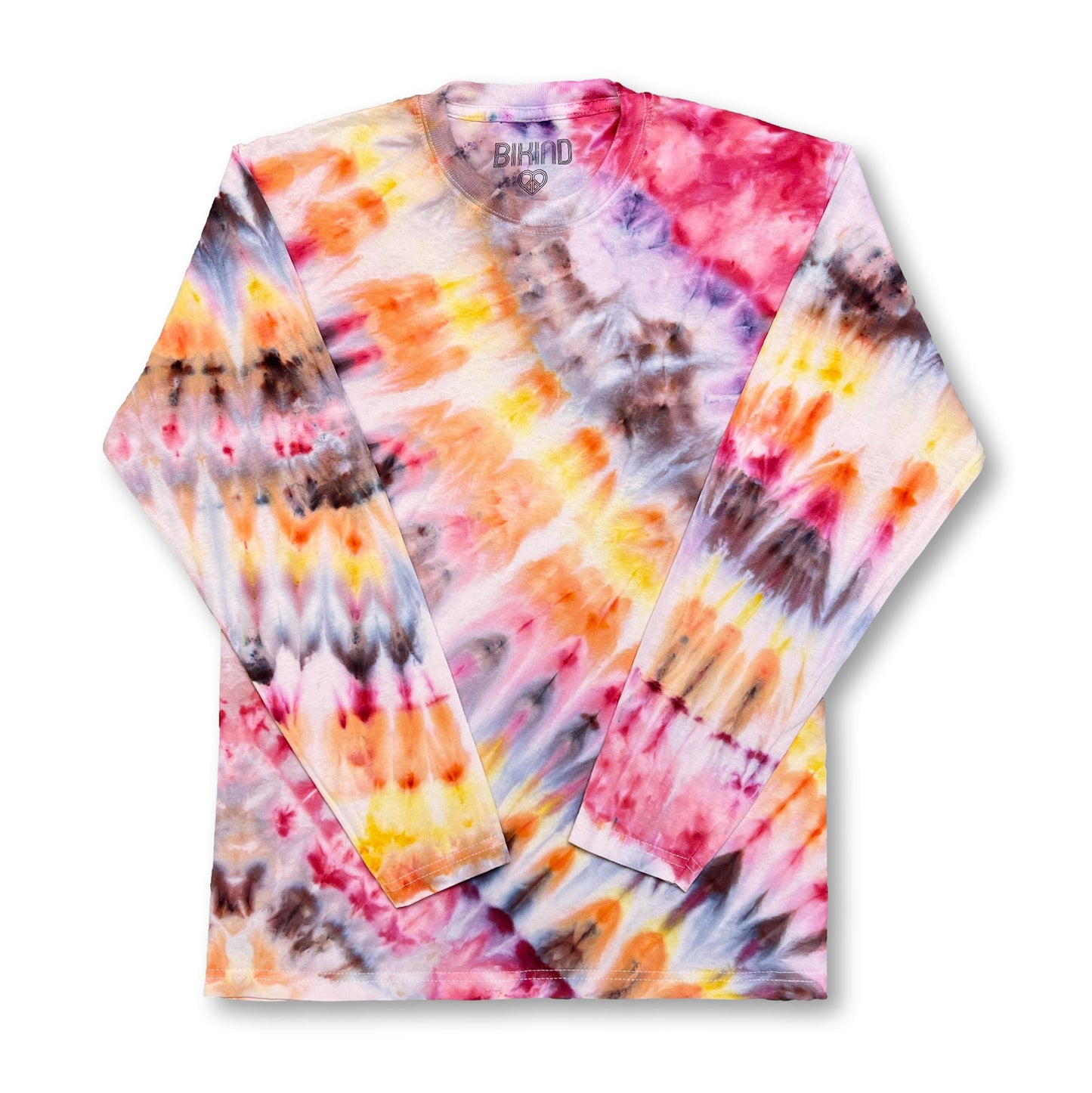 Ice Tie Dye Long Sleeves T-Shirt S