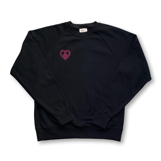 Amal Embroidered Heart Sweat-Shirt M / L / XL