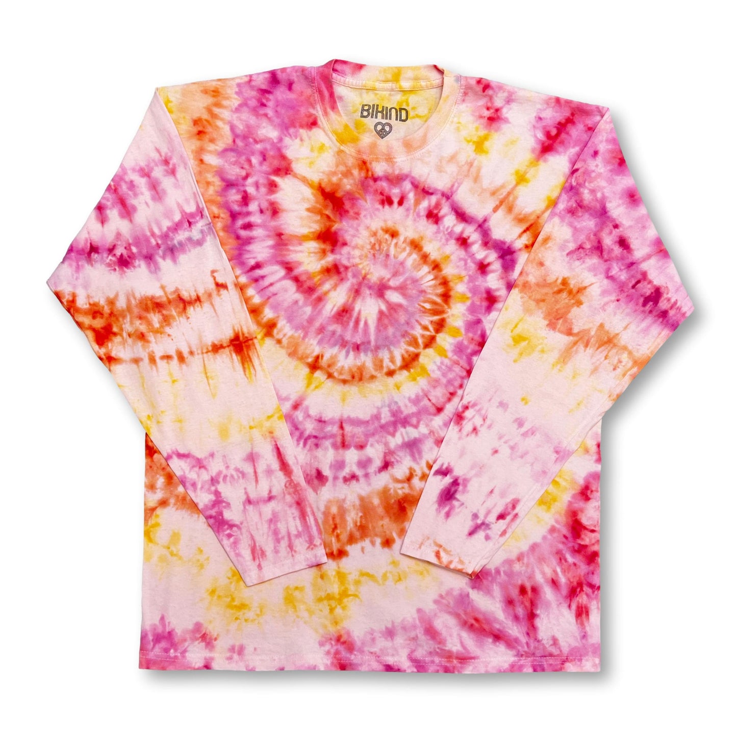 Ice Tie Dye Long Sleeves T-Shirt L